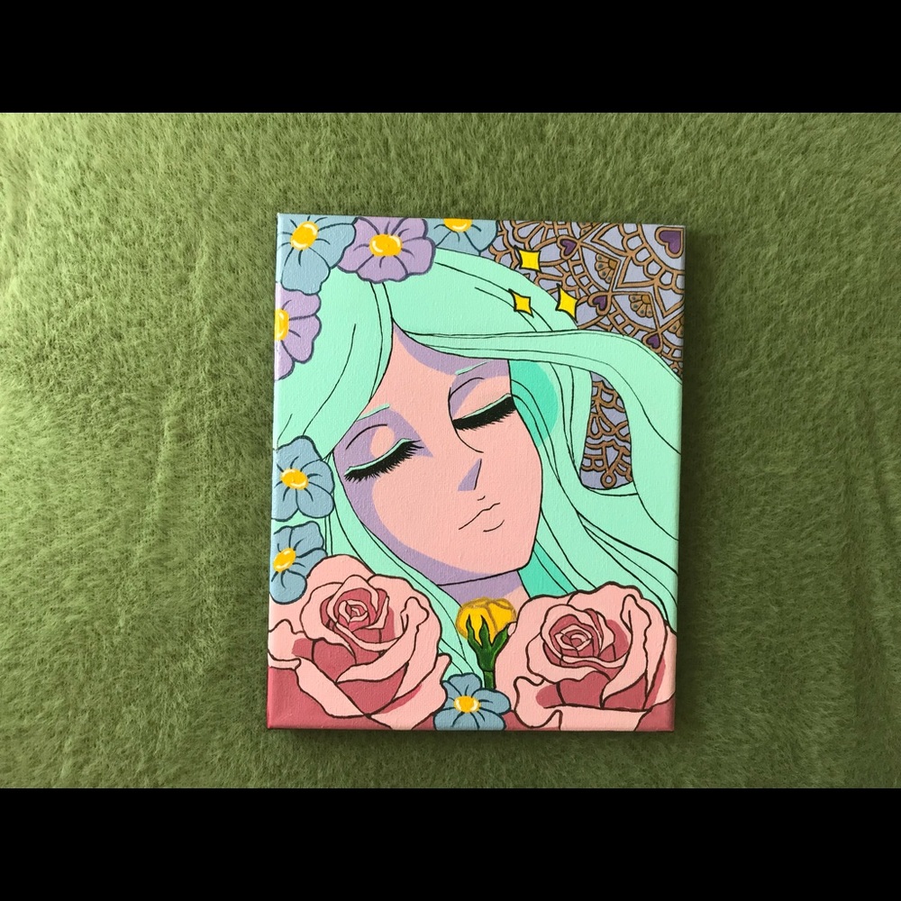 [ Original Painting ] retro anime aesthetic - Picture 5 of 10